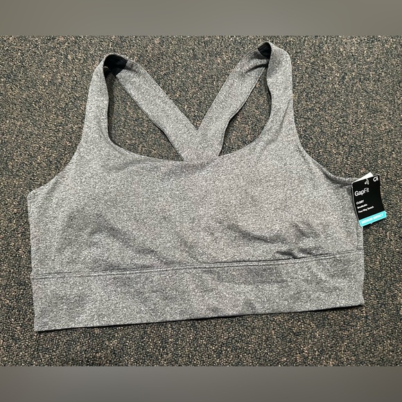 GAP Other - NWT GAP Heather Gray Sports Bra